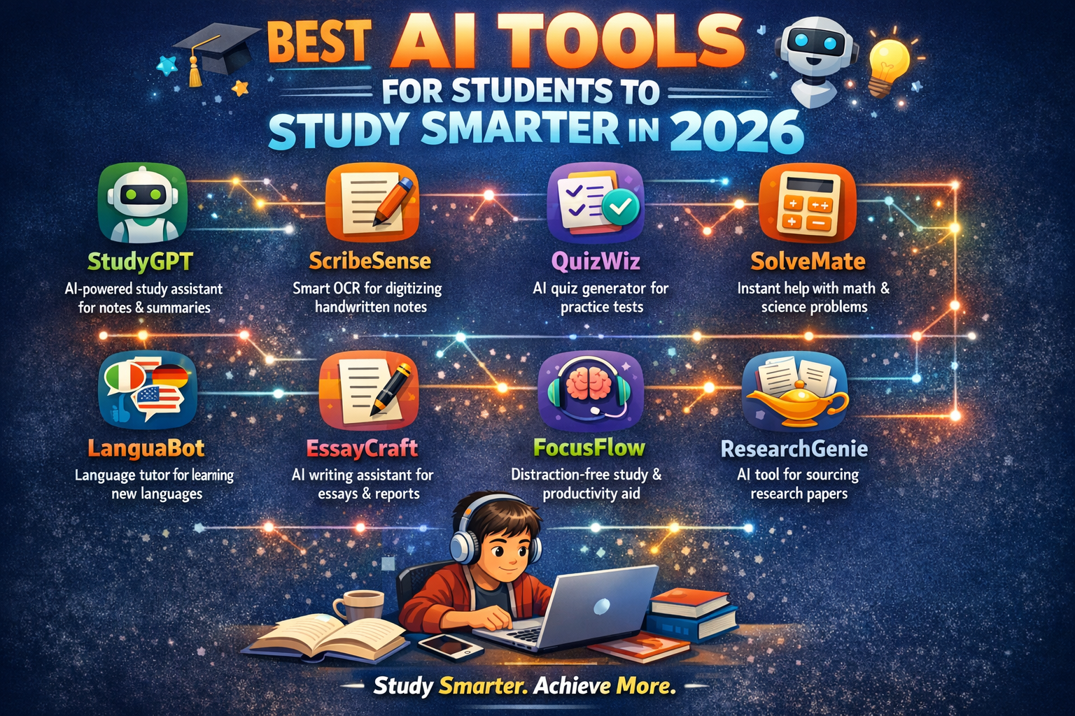 Best AI Tools for Students to Study Smarter in 2026