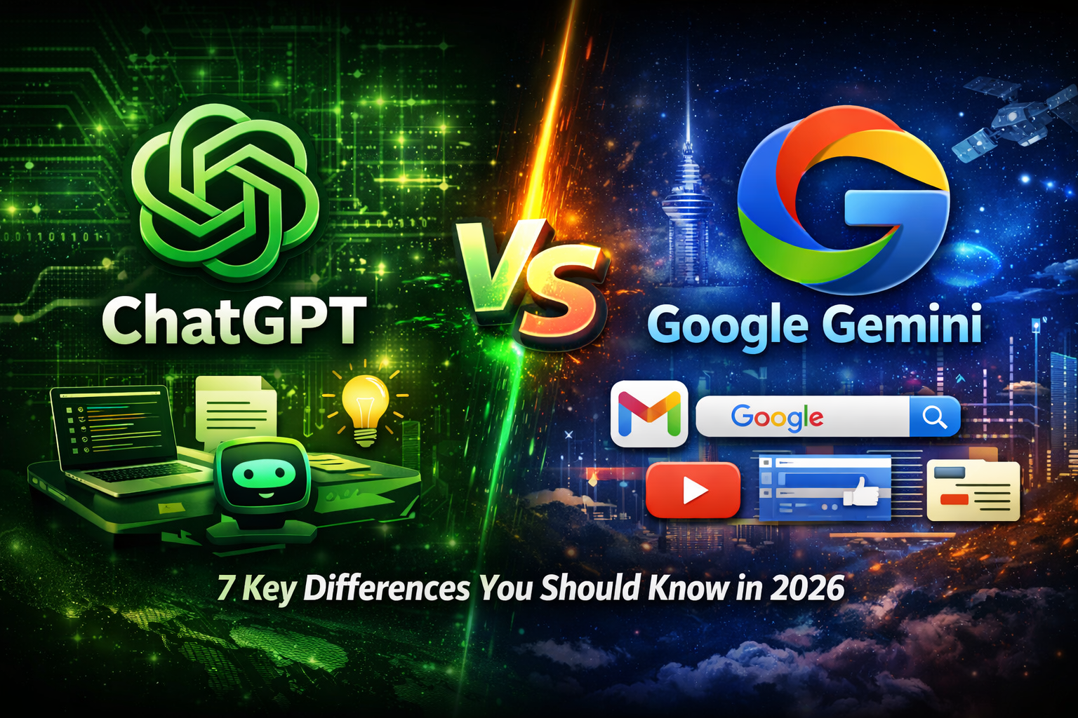 ChatGPT vs Google Gemini