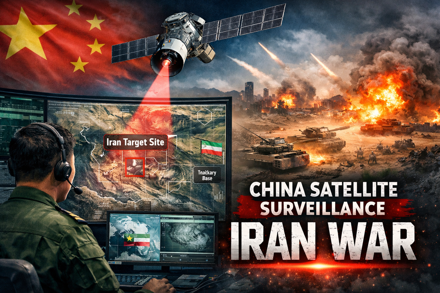 China Satellite Surveillance Iran War