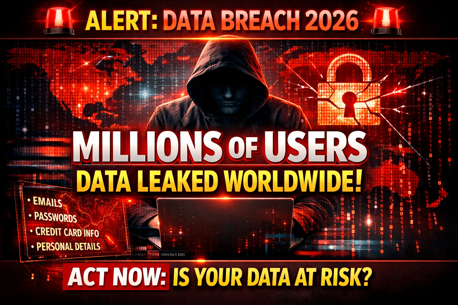Data Breach 2026 – Millions of Users Data Leaked Worldwide