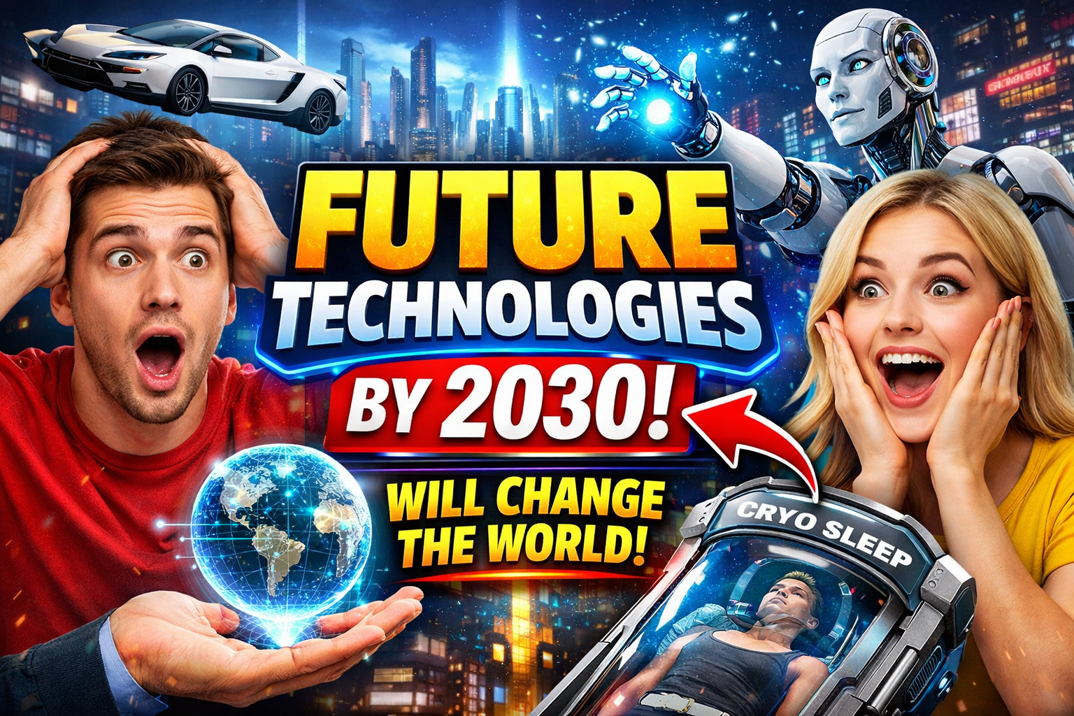 Future Technologies by 2030 That Will Change the World