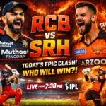 RCB vs SRH Today Match