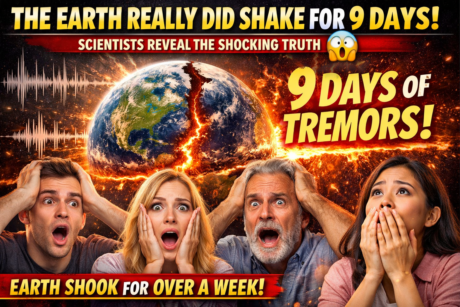 The Earth Really Did Shake for 9 Days
