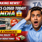 Banks Closed Today India 😱 Tax Changes 2026 – Full Details Inside