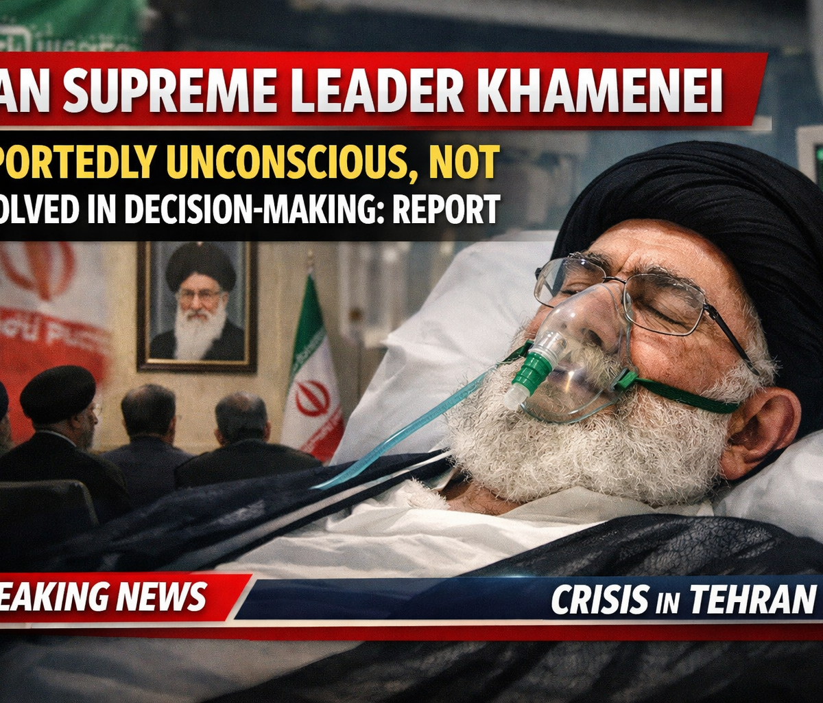 Iran Supreme Leader Khamenei Reportedly Unconscious, Not Involved in Decision-Making Report