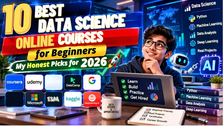 10 Best Data Science Online Courses for Beginners: My Honest Picks for 2026 🚀