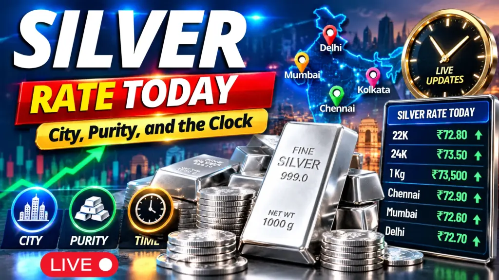 India Silver Rate Today