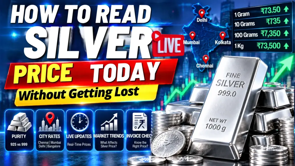 Silver Price Today Without Getting Lost